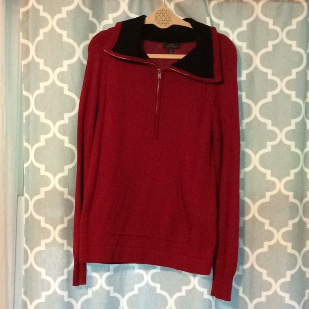 Ralph Lauren Red/Black Sweater